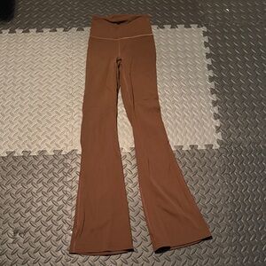 Lululemon Brown Flared Leggings